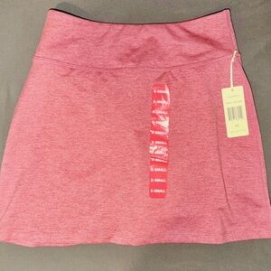 Tangerine Women's Extra Soft Active Stretch Skort Coral Heather